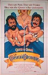 CHEECH & CHONG:CORSICAN BROTHERS original issue folded 1-sheet movie poster