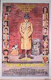 CHEAP DETECTIVE original issue folded style B 1-sheet movie poster