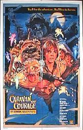 CARAVAN OF COURAGE original issue folded style B 1-sheet movie poster