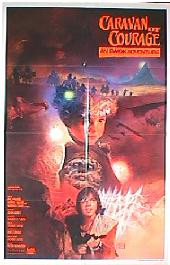 CARAVAN OF COURAGE original issue folded style A 1-sheet movie poster