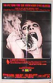 BUG original issue folded 1-sheet movie poster