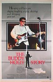 BUDDY HOLLY STORY original issue folded 1-sheet movie poster