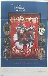BRONCO BILLY original issue folded advance 1-sheet movie poster