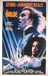 BRIDE,THE original issue folded style B 1-sheet movie poster.