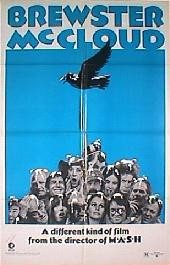 BREWSTER McCLOUD original issue folded 1-sheet movie poster