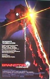 BRAINSTORM original issue folded 1-sheet movie poster