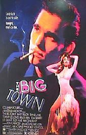 BIG TOWN original issue folded 1-sheet movie poster