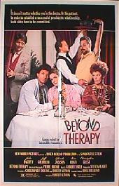 BEYOND THERAPY original issue folded 1-sheet movie poster
