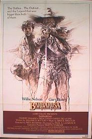 BARBAROSA original issue folded 1-sheet movie poster