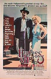 ANGELS IN HELL HUGHES AND HARLOW original issue folded 1-sheet movie poster
