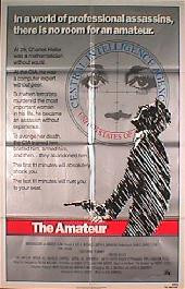 AMATEUR, THE original issue folded 1-sheet movie poster