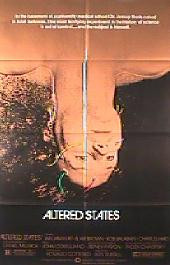 ALTERED STATES original issue folded 1-sheet movie poster