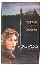 AGNES OF GOD original issue folded 1-sheet movie poster