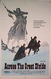 ACROSS THE GREAT DIVIDE original issue folded 1-sheet movie poster