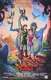 QUEST FOR CAMELOT original issur rolled double sided Regular 1-sheet movie poster