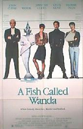 A FISH CALLED WANDA original issue folded 1-sheet poster