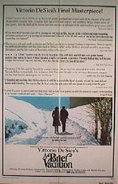 A BRIEF VACATION original issue folded 1-sheet movie poster
