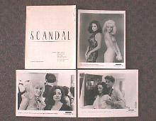SCANDAL original issue movie presskit