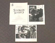 SIDEWALK STORIES original issue movie presskit