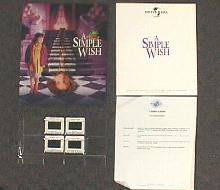 A SIMPLE WISH original issue movie presskit
