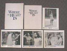 WHERE THE HEART IS original issue movie presskit