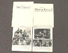 WHITE FANG 2 original issue movie presskit