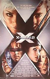 X-MEN 2 2003 original rolled Internation B 1-sheet movie poster