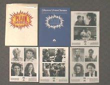 PLAIN CLOTHES original issue movie presskit