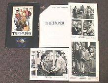 PAPER, THE original issue movie presskit