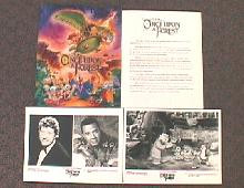 ONCE UPON A FOREST original issue moive presskit