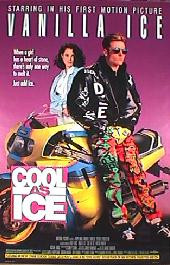 COOL AS ICE 1991 original issue rolled double sided 1-sheet movie poster