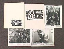 NOWHERE TO HIDE original issue movie presskit