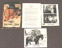 LIGHTNING JACK original issue movie presskit