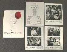 IT'S MY PARTY original issue movie presskit