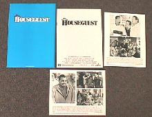 HOUSE GUEST original issue movie presskit
