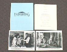 HOUSEKEEPING original issue movie presskit