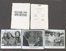 HANNAH AND HER SISTERS original issue movie presskit