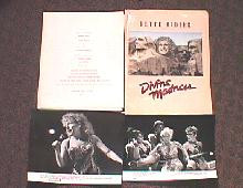 DIVINE MADNESS original issue movie presskit