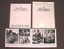 DISTINGUISHED GENTLEMAN original issue movie presskit
