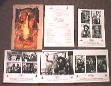 CUTTHROAT ISLAND original issue movie presskit