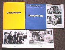 CRAZY PEOPLE original issue movie presskit
