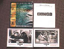 CONGO original issue movie presskit