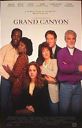 GRAND CANYON original issue rolled 1-sheet movie poster