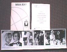 CASUAL SEX original issue movie presskit