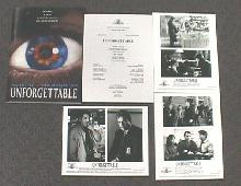 UNFORGETTABLE original issue movie presskit