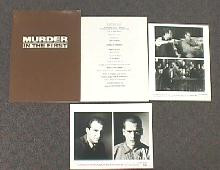 MURDER IN THE FIRST original issue movie presskit