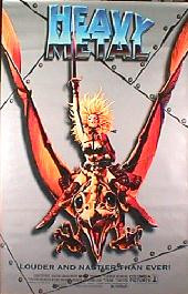 HEAVY METAL original issue rolled Reissue 1-sheet movie poster