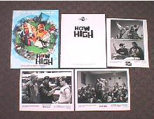 HOW HIGH original issue movie presskit