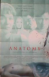 ANATOMY original issue rolled double sided International 1-sheet movie poster