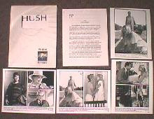 HUSH original issue movie presskit